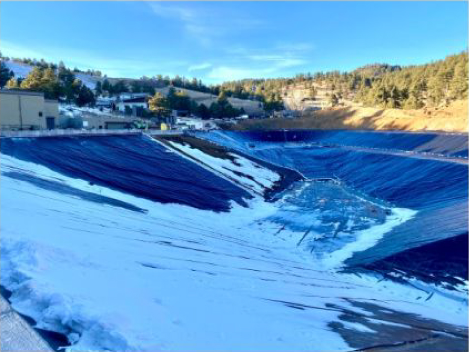 Progress of Reservoir Project over the Winter